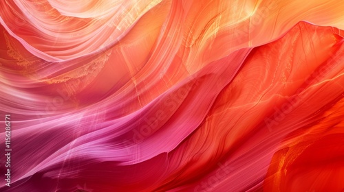 color hues of eroded stone, antelope canyon