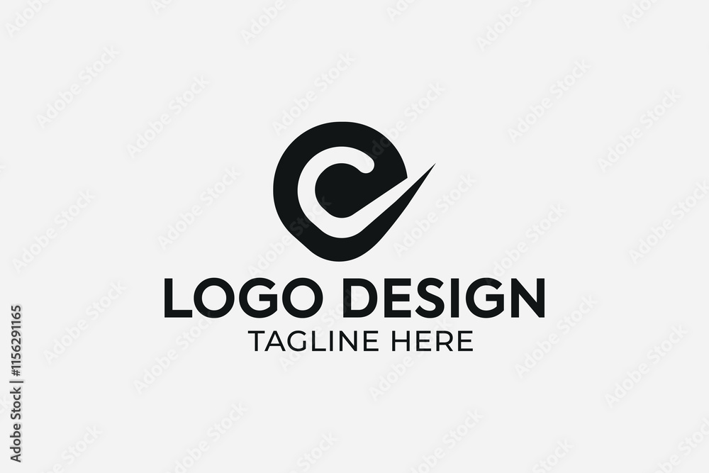 letter C and swoosh iconic and modern abstract logo, letter CD, cd and energy swoosh Minimal awesome trendy professional logo design letter C and swoosh iconic and modern abstract logo, letter CD, cd and energy swoosh Minimal awesome trendy professional logo design