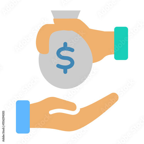 Peer To Peer Lending Icon