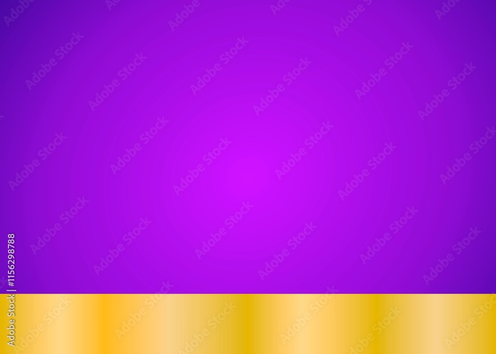 Obraz premium SOLID BACKGROUND DARK VIOLET AND GOLD 1