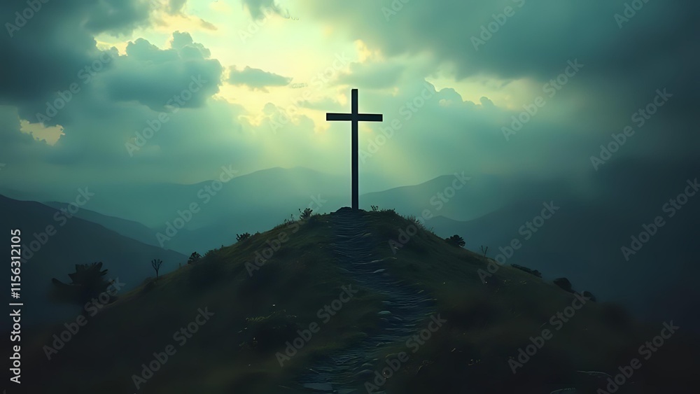 cross on the hill