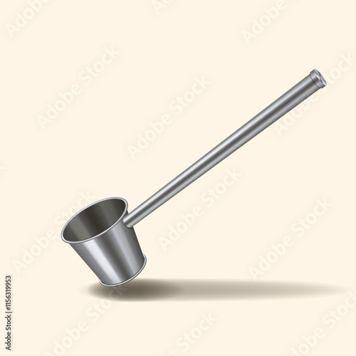 .Nanyang Kopitiam Water Ladle Realistic Illustration