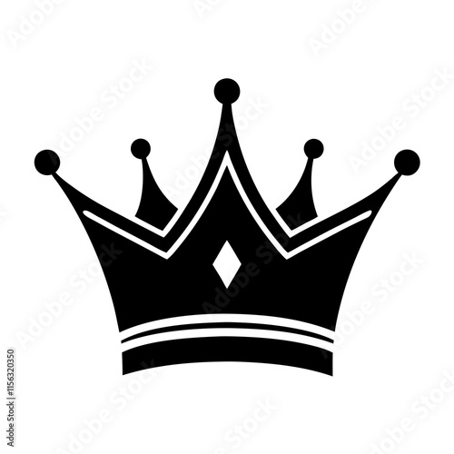 Crown icon. Crown. Icon. vector