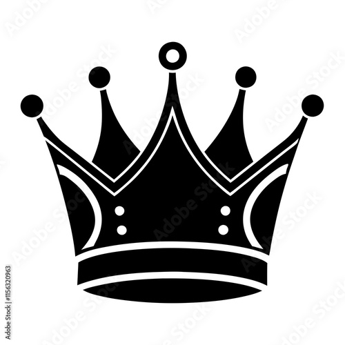 Crown icon. Crown. Icon. vector