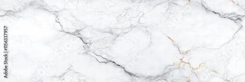 Elegant White Marble Texture with Subtle Veins and Gold Accents Ideal for Backgrounds, Interiors, and Designs in High-Quality Resolution