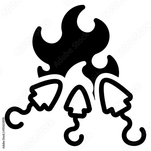 Sterilize glyph icon