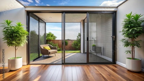 Magnetic Mosquito Net Door, Retractable Screen Door, Sliding Mesh Door, Insect Screen, Fly Screen Door, Easy Install Screen Door,  Keeps Bugs Out, Summer Home Improvement