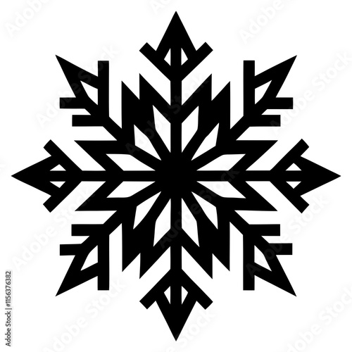 snow icon vector snowflake icon vector