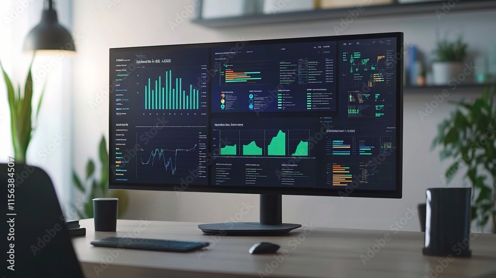 Virtual Business Intelligence Analyst Dashboard for Data Visualization