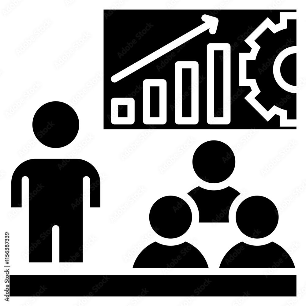 Obraz premium Training Icon