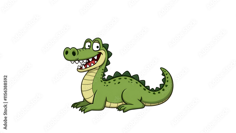 crocodile cartoon, crocodile on white background, happy crocodile, playful crocodile crocodile cartoon, crocodile on white background, happy crocodile, playful crocodile