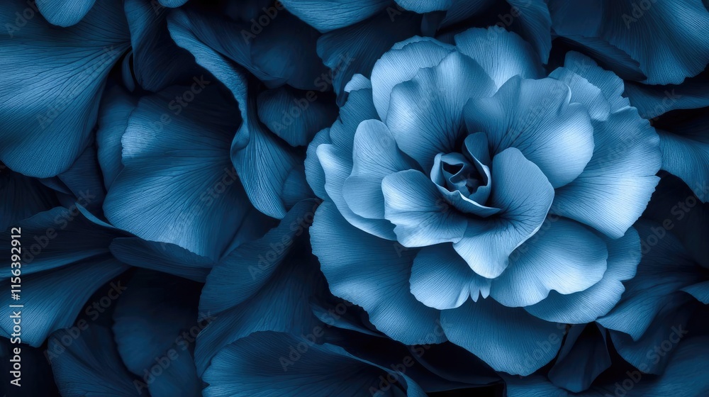 Pastel floral idea. A captivating blue rose surrounded by deep blue petals, symbolizing tranquility and beauty. Pastel floral idea. A captivating blue rose surrounded by deep blue petals, symbolizing tranquility and beauty.