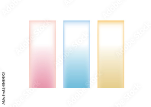 color gradation box package