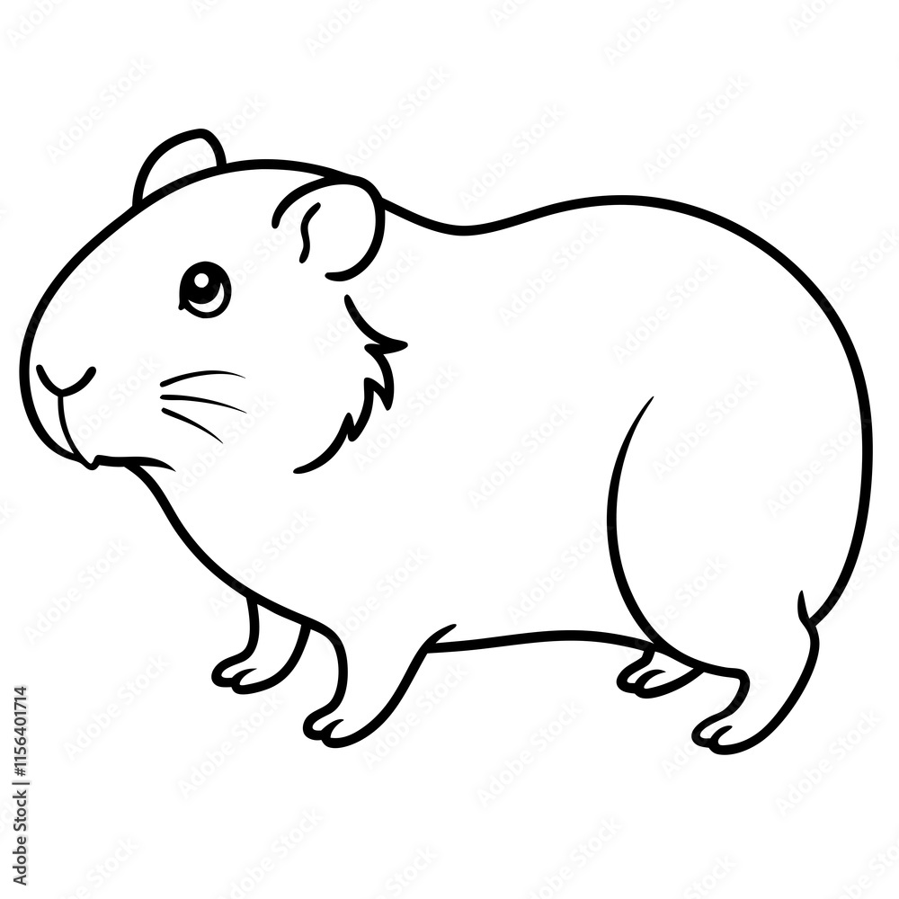 Obraz premium guinea pig