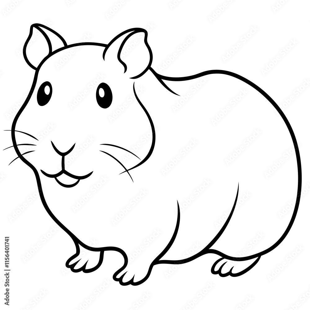 Obraz premium guinea pig
