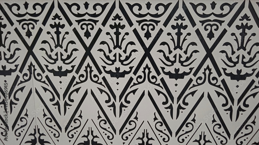 Wall paintings with unique motifs. Wall paintings with unique motifs.