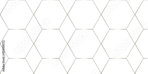 Abstract background with lines. Modern simple style hexagonal graphic concept. Background with hexagons