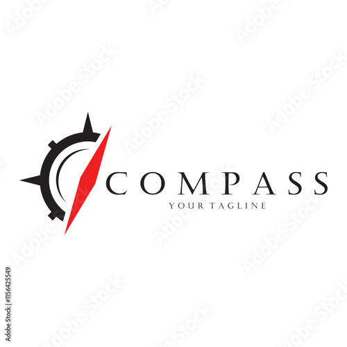 compass icon isolated on background.modern flat compass pictogram,business,marketing,internet concept.trendy simple vector symbol for websitedesign or button to mobile app.logo illustration.