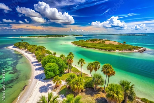 Honeymoon & Caladesi Islands Aerial: Dunedin & Clearwater Beach Florida Summer Vacation Paradise photo