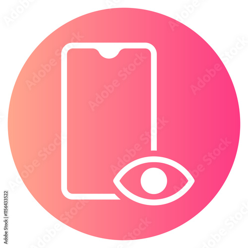 eye gradient icon