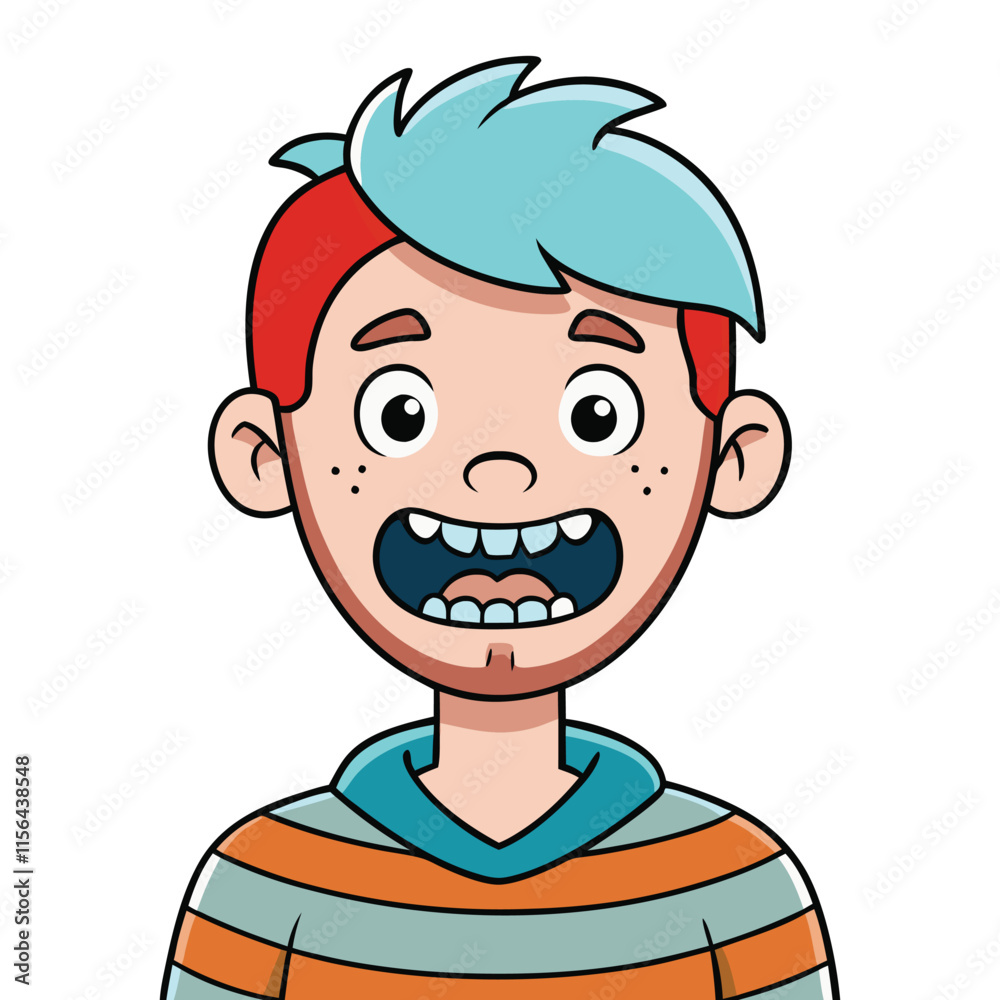 Damaged & broken tooth cartoon vector illustration Damaged & broken tooth cartoon vector illustration