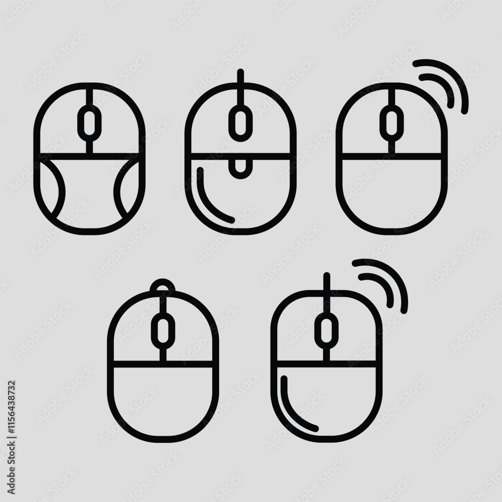 icon mouse simple icon mouse simple