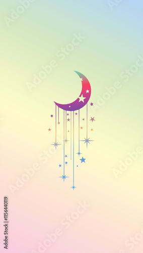 moon and stars wallpapers for mobile phones and backgrounds Wallpapers featuring foliage usually feature a natural and lush aesthetic