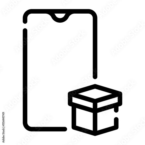 delivery line icon