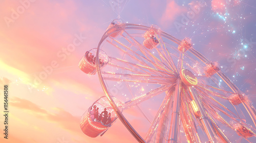 ferris wheel in park