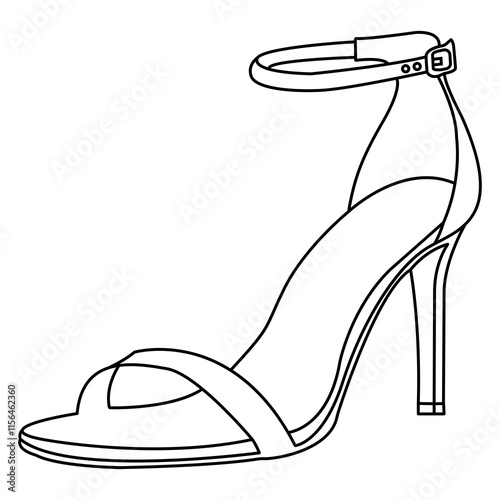 Modern Girl, Women's Heel. Stylish Pointed Toe Sling back Heels for Women - Fashionable High-Quality Shoes for Office or Casual Look.