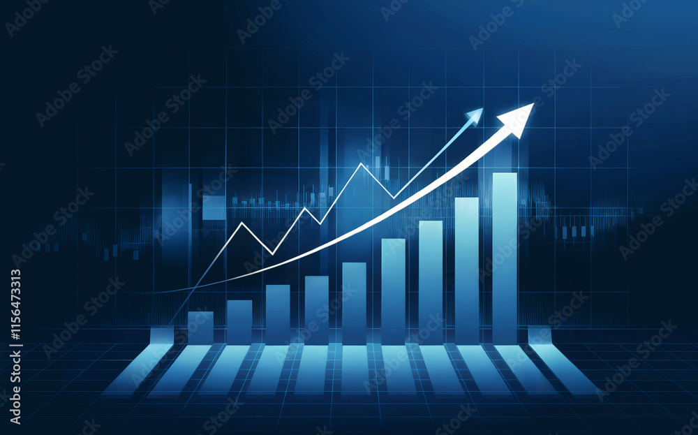 Rising Success Visualizing Growth Trends or Business Growth: A Clear Path to Success Rising Success Visualizing Growth Trends or Business Growth: A Clear Path to Success