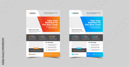This is a corporate flyer Template suitable for all corporate businesses. Easy to edit, all you need to know the very basic of Illustrator to change the text, Color and everything

