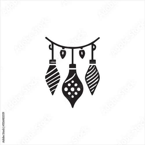 Christmas lite vector