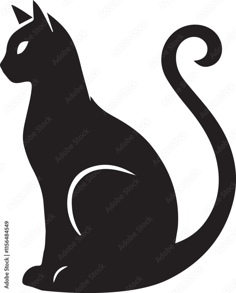cat vector silhouette cat vector silhouette
