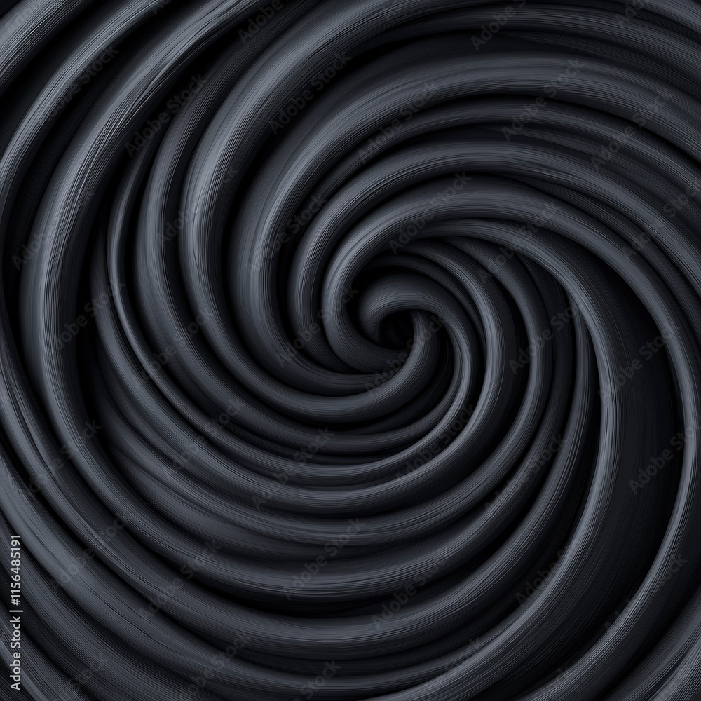 Abstract Dark Gray Swirling 3D Spiral Background Texture Abstract Dark Gray Swirling 3D Spiral Background Texture