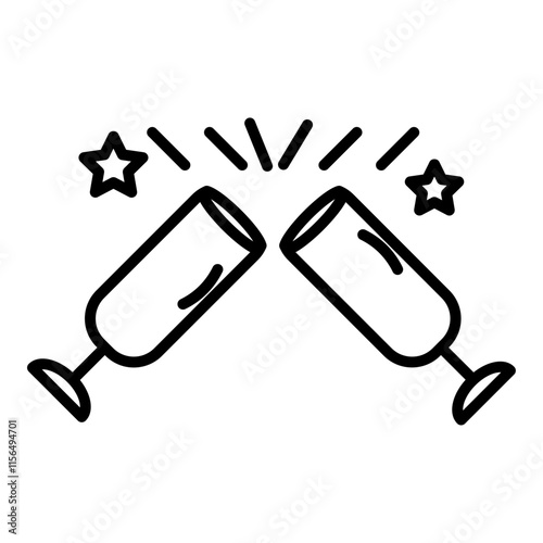 Crisp glass design, featuring clean lines and a transparent finish, perfect for serving beverages with elegance and simplicity.