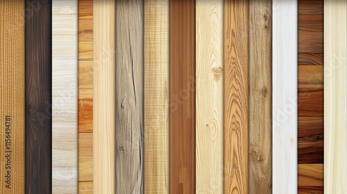 A Collection Of Diverse Wood Grain Textures And Tones photo