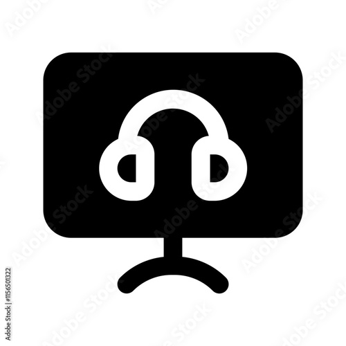 consulting glyph icon