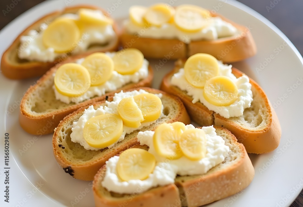 Selective focus on the front bread with melted cheese on top
Selective focus on the front bread with melted cheese on top