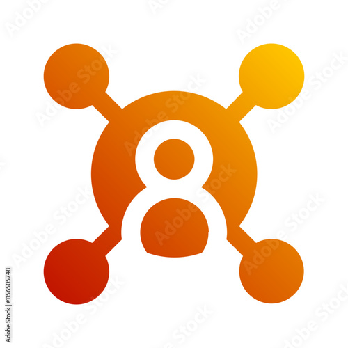 affiliate gradient icon