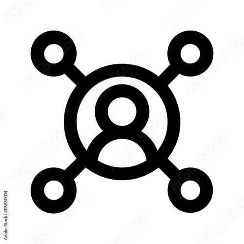 affiliate line icon