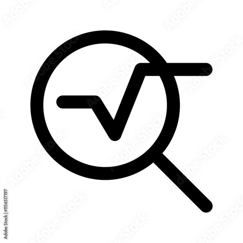 data analytics line icon