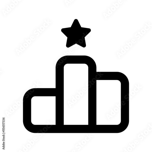 ranking line icon
