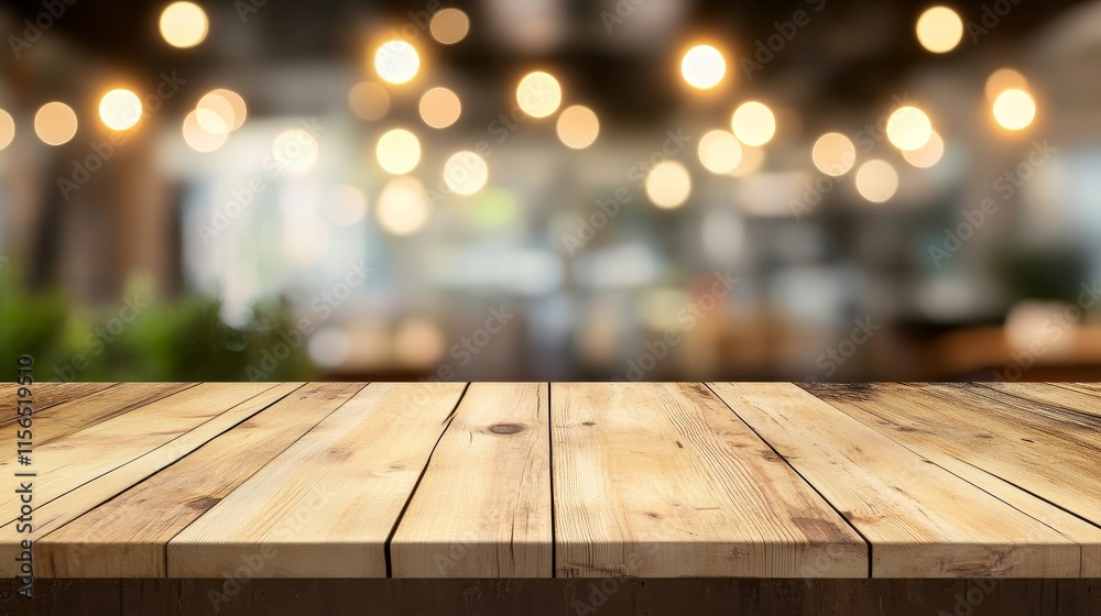 Warm and Inviting Wooden Table Background with Soft Blurry Lights in a Cozy Cafe Setting Ideal for Restaurant Menus, Food Photography, and Event Promotions Warm and Inviting Wooden Table Background with Soft Blurry Lights in a Cozy Cafe Setting Ideal for Restaurant Menus, Food Photography, and Event Promotions