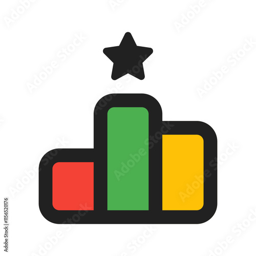 ranking line color icon