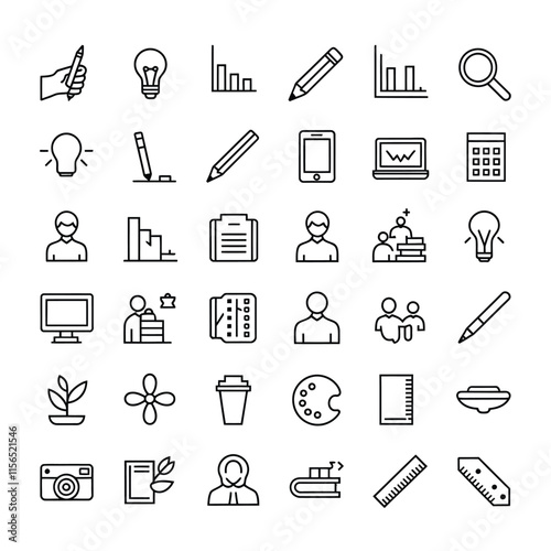 Wallpaper Mural Graphic Design Icon Vector set Torontodigital.ca