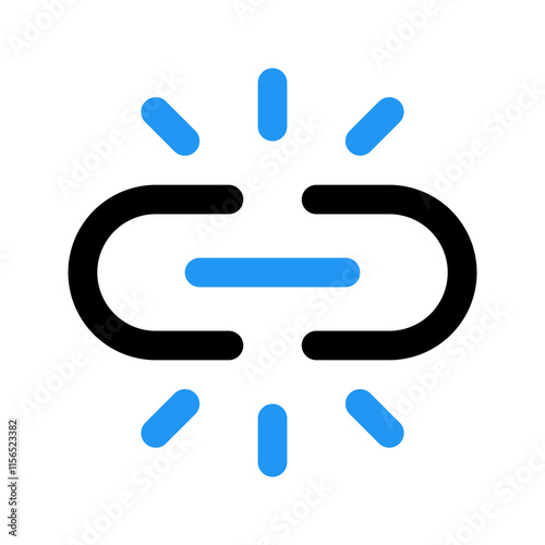 unlink line color icon