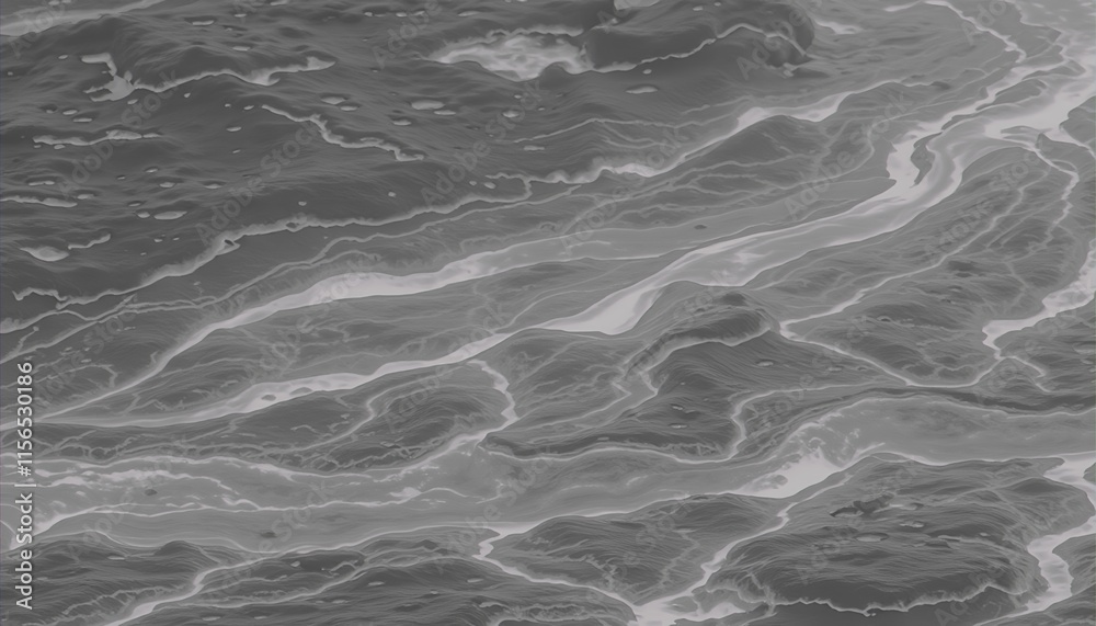 Abstract Wave Pattern Green Grey Texture Abstract Wave Pattern Green Grey Texture