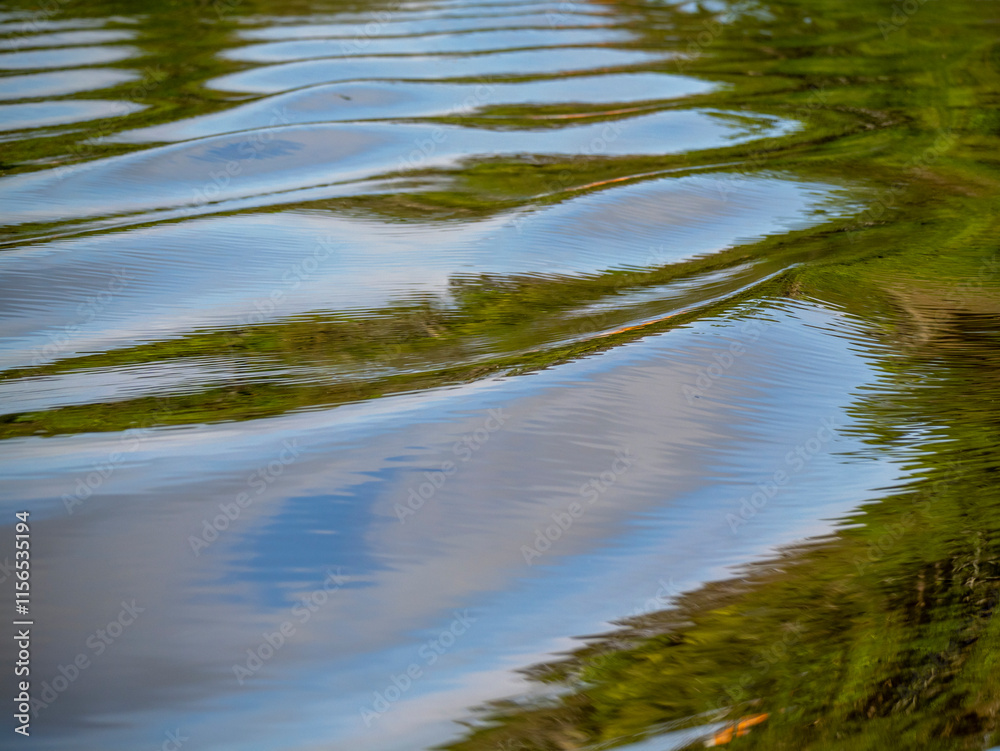 The water surface of the Amazon is very suitable as a background image. The water surface of the Amazon is very suitable as a background image.