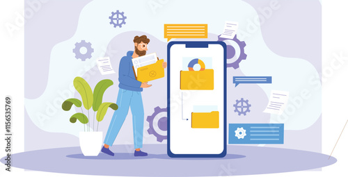 A detailed design showcasing digital dashboards, analytics, and financial reporting tools, helping businesses track and manage performance effectively.